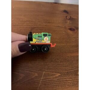 Thomas & Friends Minis Train Racing Percy 2014 Mattel Toy Green #6